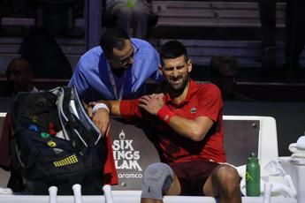 Djokovic si ritira da Finals Torino: &quot;Non vedevo l'ora, colpa di un infortunio&quot;