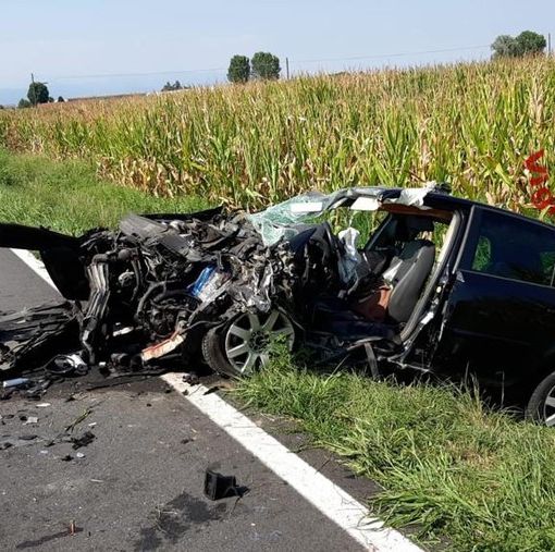 Scontro tra due auto a Crocera di Barge, un ferito grave elitrasportato a Cuneo