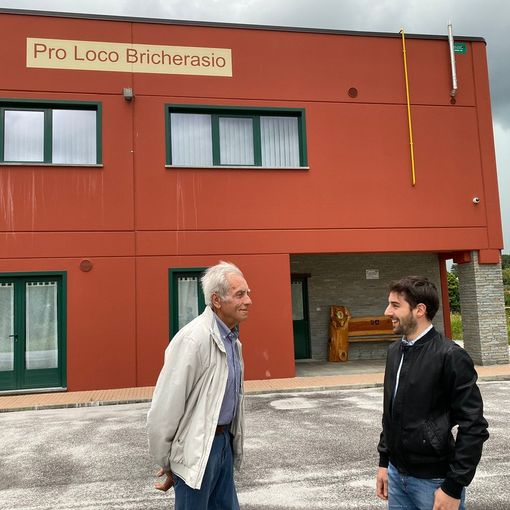 Da sinistra Severino Morero e Alberto Godino