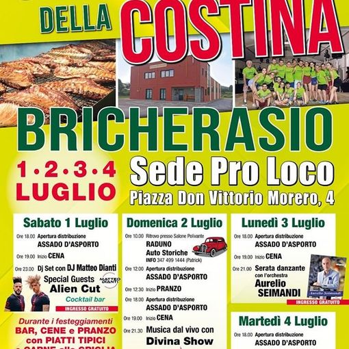 Gli Alien Cut aprono le danze alla Sagra della Costina di Bricherasio