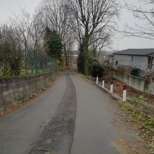 Strada delle Gasche a Bricherasio