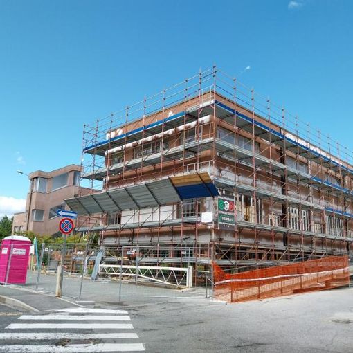 Il cantiere delle elementari