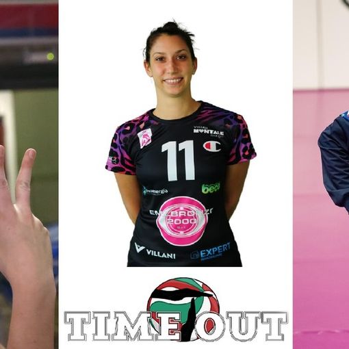 Volley Femminile: questa sera alle 21 non perdete il quarto appuntamento con “Time Out”. Ospiti Marco Mencarelli, Giulia Visintini e Chiara Ripalbelli