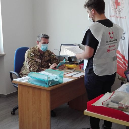 Test sierologici: la Croce rossa di Vigone in prima fila