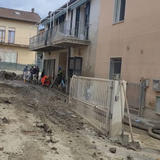 La Protezione civile di Cavour lo scorso anno a Faenza