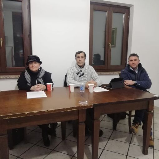 Da sinistra Foti, Massimino e Galeazzi