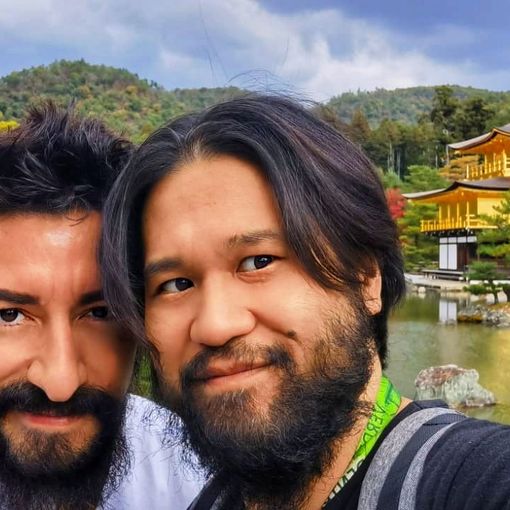 Boyka e Richaud in Giappone
