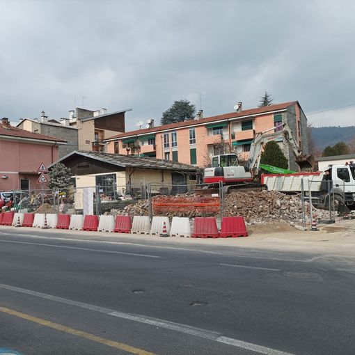Il cantiere dell’abbattimento
