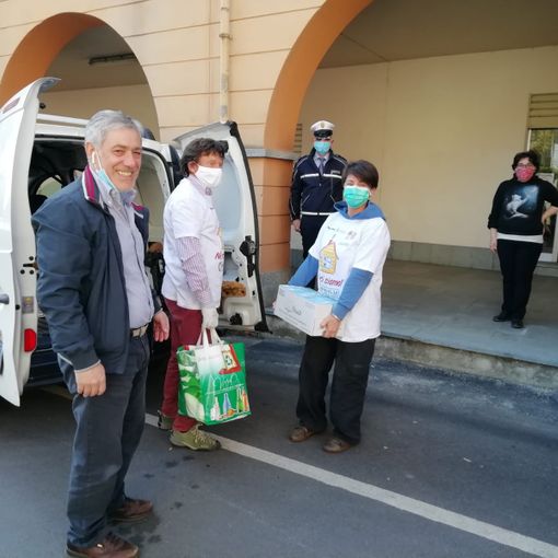 La Caritas appoggia la distribuzione lusernese di beni di prima necessità (FOTO)