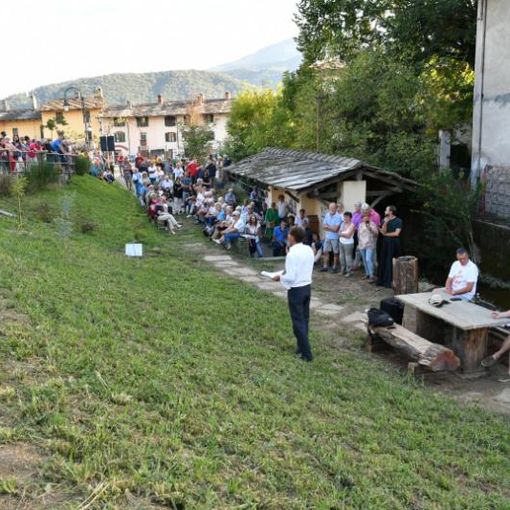 L’inaugurazione del Giardino del Borgo dello scorso settembre