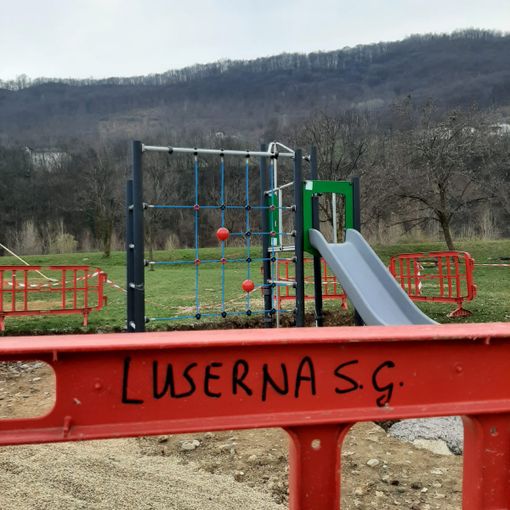 Lavori in area bersaglio di Luserna San Giovanni (Foto di Desirée Gonnet)