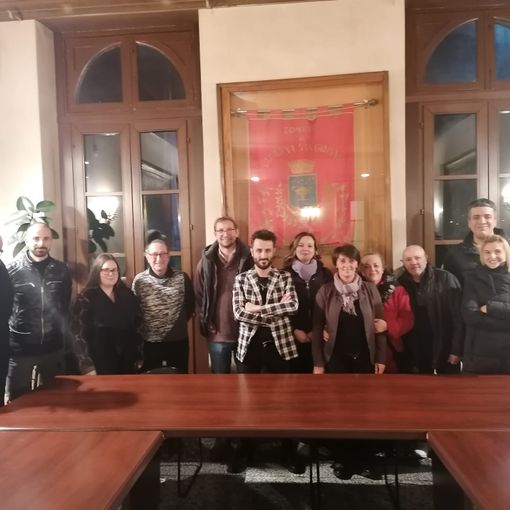 La nuova Pro loco con il sindaco Canale