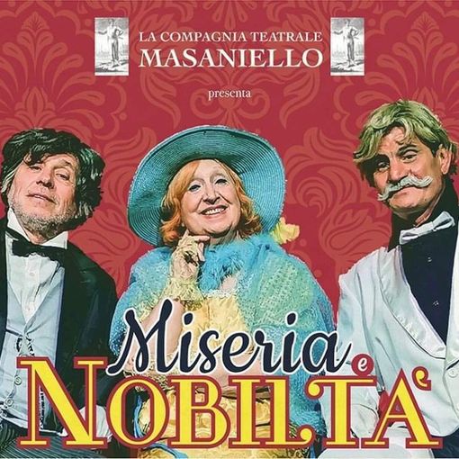 “Miseria e Nobiltà” apre il nuovo corso del Teatro di Villar Perosa