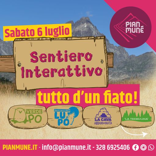 Sabato a Pian Munè ‘Sentiero Interattivo tutto d’un fiato’ Sabato a Pian Munè ‘Sentiero Interattivo tutto d’un fiato’
