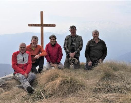 La croce posata a Rocca Nalàis