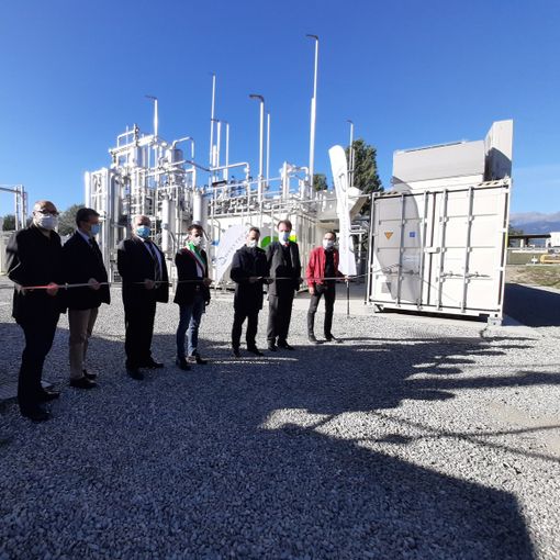 Acea pinerolese industriale battezza il nuovo impianto a biometano per autotrazione (FOTO)