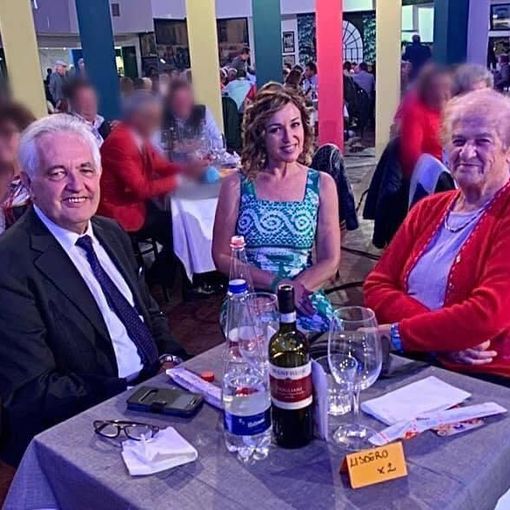 Dario Lisdero e Maria Rosa Fiore con Sonia De Castelli