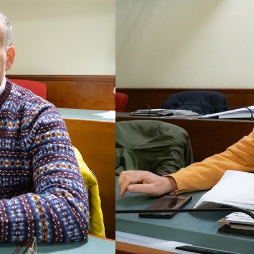 Da sinistra Giorgio Pittau e Dario Mongiello (foto di Christian Bosio)