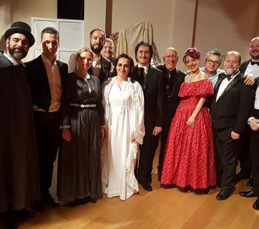 I protagonisti de ‘La traviata’ andata in scena nel 2019