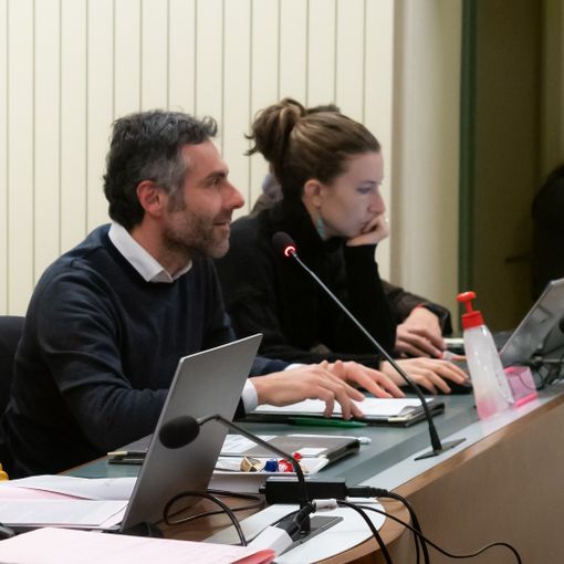 L’assessore alla partecipazione Luigi Carignano (foto di Christian Bosio)