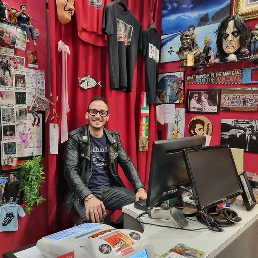 Manuel Lardaruccio, titolare di Rocker