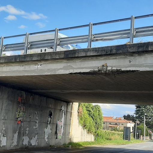 Ponte della circonvallazione a Pinerolo, dopo il sopralluogo lavori in vista
