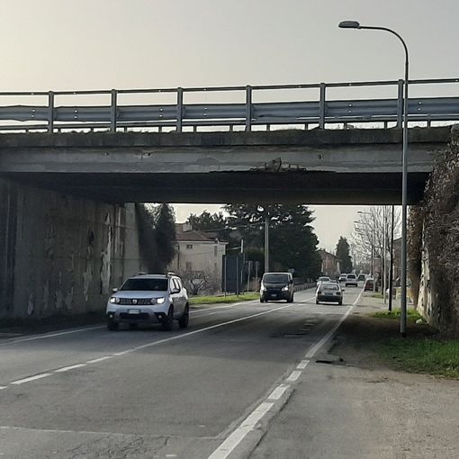 Cavalcavia via Saluzzo a Pinerolo