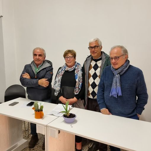 Da sinistra Spidalieri, Cavallo, Berti ed Enrietto