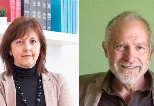 Da sinistra Silvia Lorenzino e Luciano Griso