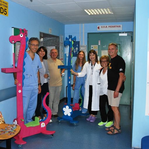 La donazione alla Pediatria di Pinerolo