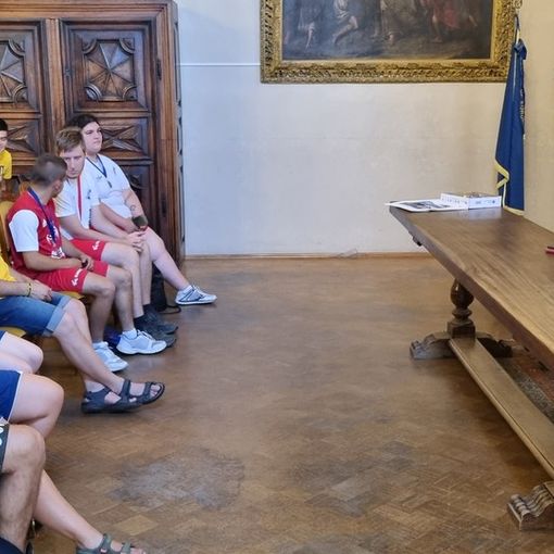 La premiazione di oggi in Comune a Pinerolo