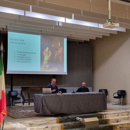 La sala Bohnoeffer che ospita gli incontri