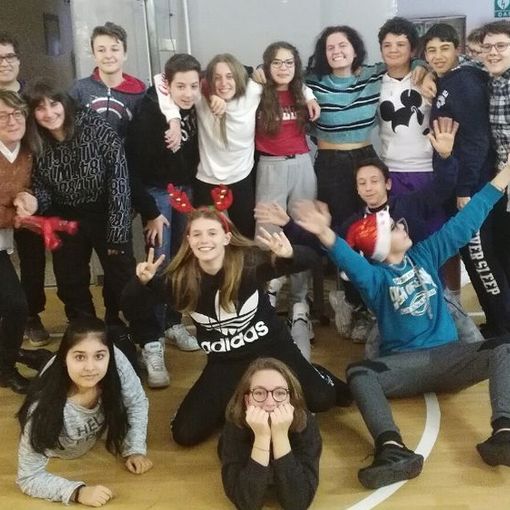 I ragazzi della Terza D di Piossasco provano a vincere la sfida con le parole