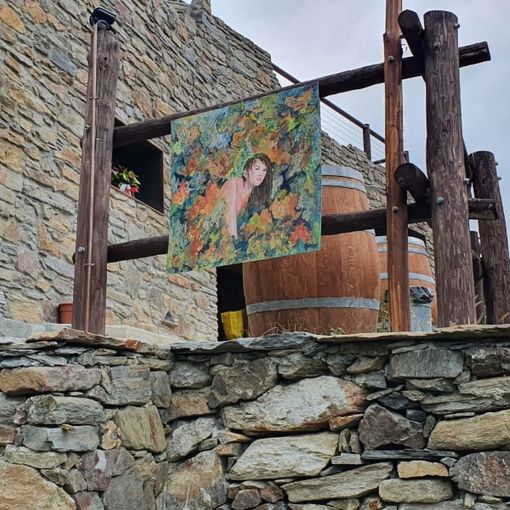 Arte in vigna a Pomaretto