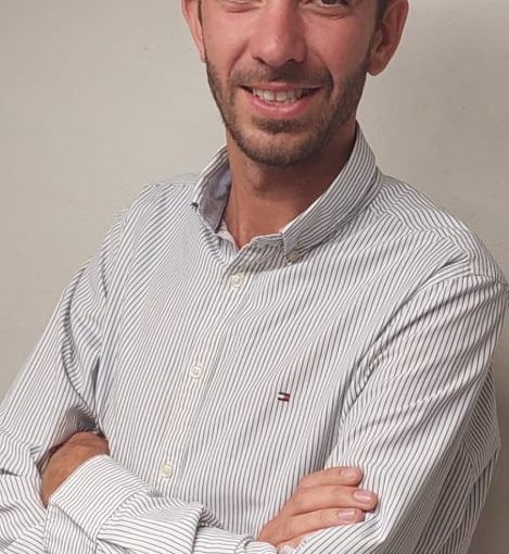 Simone Gay, candidato sindaco a Porte