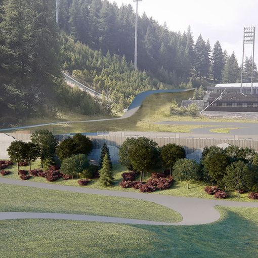 Un rendering del progetto
