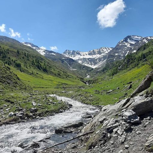 Uno scorcio della Val Troncea