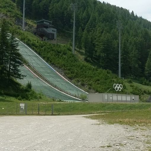 I trampolini olimpici di Pragelato