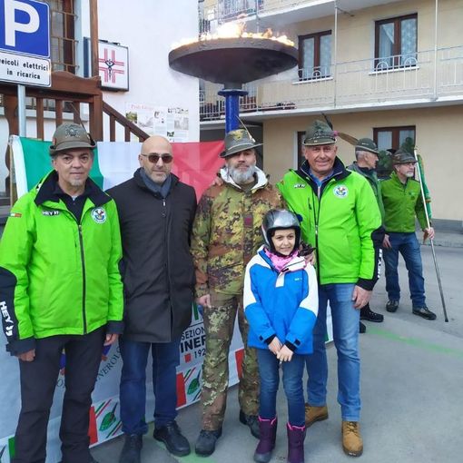 Uno dei momenti del campionato nazionale di sci a Prali