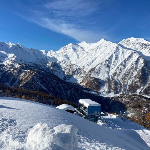 Uno scorcio del comprensorio di Prali