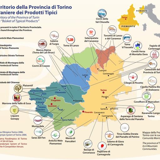 Il Paniere dei prodotti tipici della Provincia di Torino si mette il vestito regale