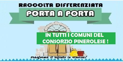 «Raccolta porta a porta in tutto il Pinerolese»: “Pinerolo rifiuti zero” lancia una petizione