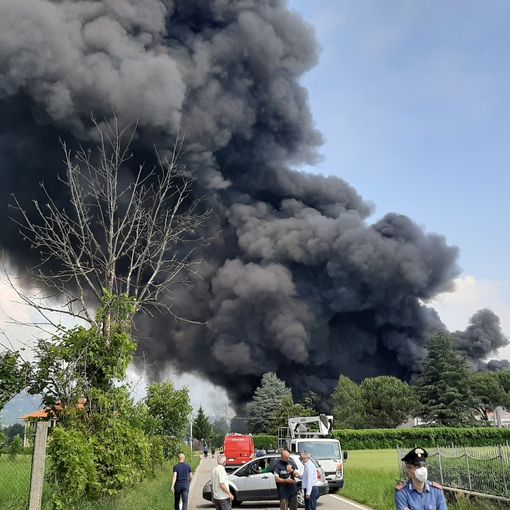 Incendio a Roletto