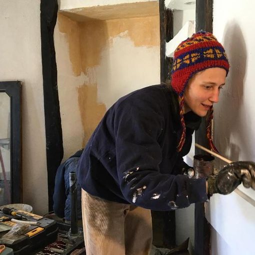 Polina da Krasnoyarsk (Russia) alla Casa col Forno di Rorà