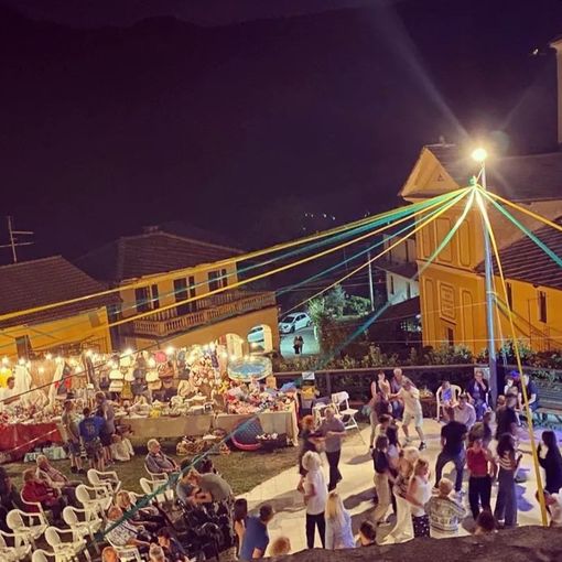 Un momento della festa dello scorso anno alla Turina