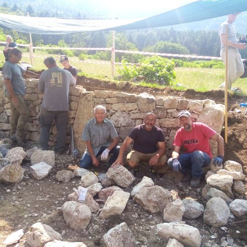 La squadra dei ‘Brusapère’ di Rorà