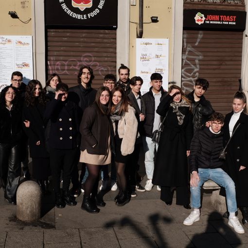 Gli studenti del Prever di Pinerolo