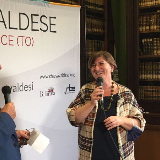 La moderatora Alessandra Trotta
