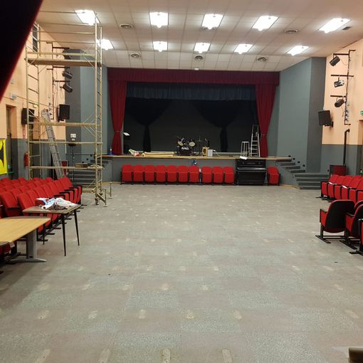Teatro del Forte di Torre Pellice lavori