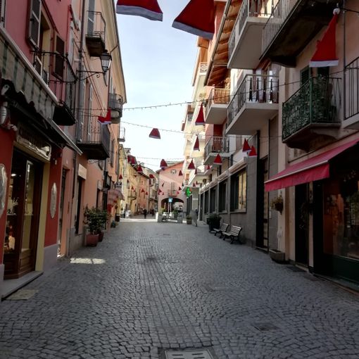Cappellini Babbo Natale Torre Pellice 2019